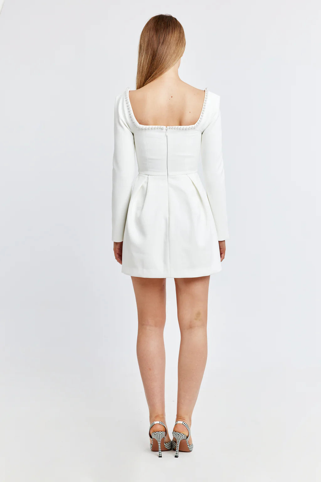 The Ultimate Pearl Dress | White